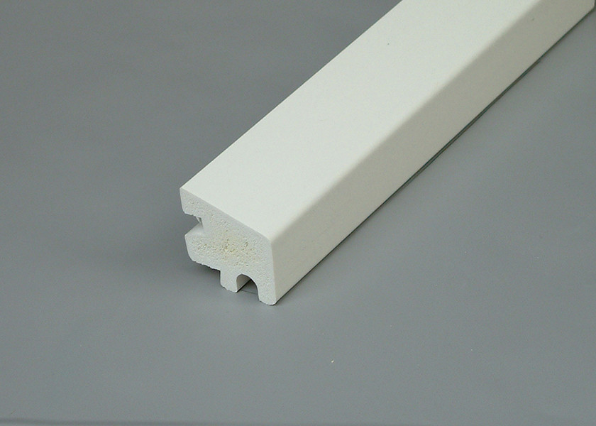 SGS Customized PVC Trim Board UPVC Profiles Vinyl Siding Accessory