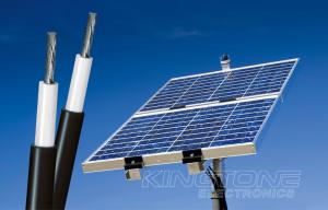 China PVC Nylon THHN Wire Solar Panel Cables with 8AWG 6AWG 4AWG Bare Copper conductor wholesale