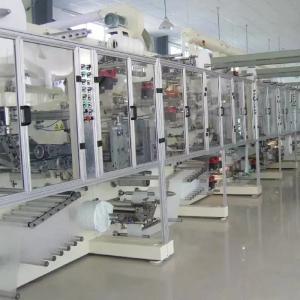 China Disposable diapers making machine automatic baby diaper machine wholesale