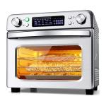 1700W Air Fryer Ovens French Door 5.5L 6.5L 23L Healthy Oil Free Stainless Steel