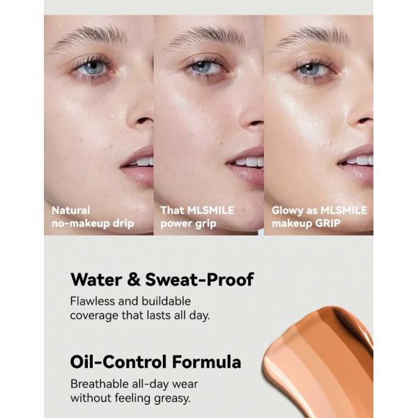 Wholesale High Quality Whitening Cream Private Label Makeup Liquid Foundation Full Coverage Waterproof For Wome