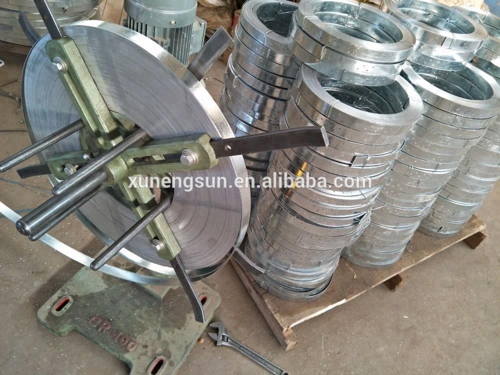 Customized Package Silver Gauge Galvanized Metal Perforated Plumbers Tape