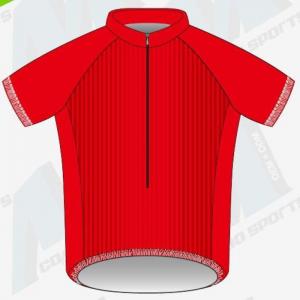 China 140gsm Short Sleeve Cycling Jersey , Sublimation Team Cycling Jerseys on sale