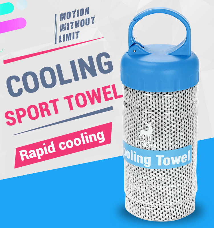 Multifunctional Promotional Gym Towels Anti UV Logo Printable Compact Fast Dry