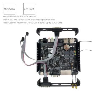 China Industrial Rugged Mini PC Computer Workstation J1800 Dual Core wholesale