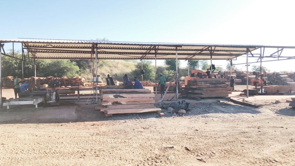 Double Column Horizontal Wood Band Sawing Machine MJ2500 Heavy Duty Bandsaw Mill