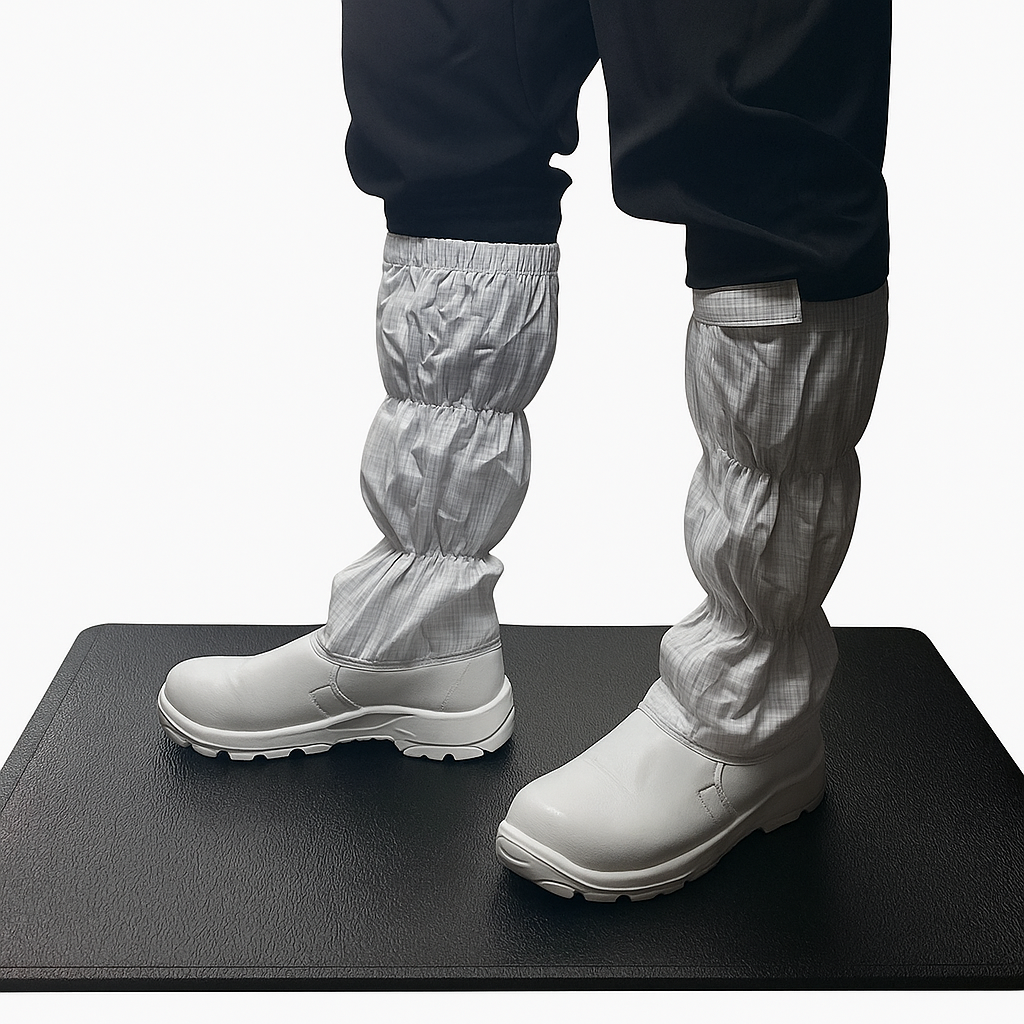 PVC Foam+PVC Surface Dual PVC Anti Fatigue Mat ESD Anti-Fatigue Floor Mat Bark Pattern