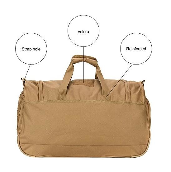 Travel Sports Bag Gym Bag with Shoes Compartment,Tactical outdoor duffle bag