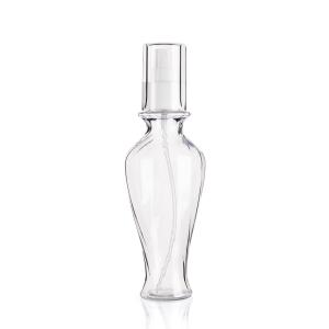China Crystal 5 OZ Perfume Bottle 150ML Transparent Cosmetic Bottle With Mini Sprayer wholesale