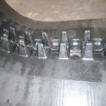 600*125*62 OEM Cralwer Dumper RT800 Dumper Rubber Track