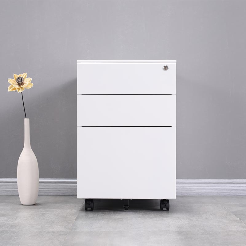 Office Furniture Simple Metal Cabinet with Removable Drawer and Movable Structure