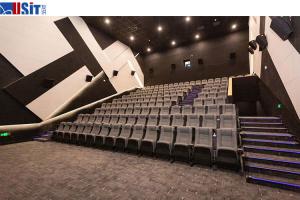 China CA117 Folding Cinema Armchair commercial Theater Room Chairs wholesale