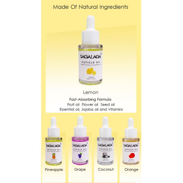 Flavor Private Label Jojoba Cuticle Repair Oil Cruelty-free Formula for Nails Beauty and Personal Strengthener 13 Flavors