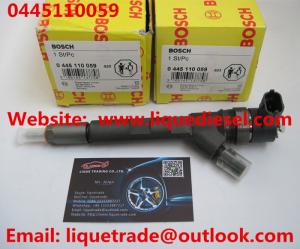 China BOSCH Common Rail injector 0445110059 / 0 445 110 059 Chrysler 05066 820AA / VMI 15062036F wholesale