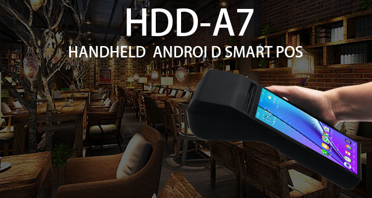 Android 6.0 POS Machine with 7 Inch HD IPS Screen and Built-in Thermal Receipt Printer