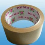 synthetic rubber Parcel packing Kraft Paper Tape , 135mic--160mic