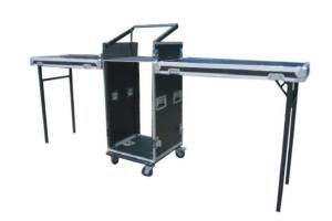 China Amplifier Rack Flight Case Aluminum Display / Storage / 16U Cases wholesale