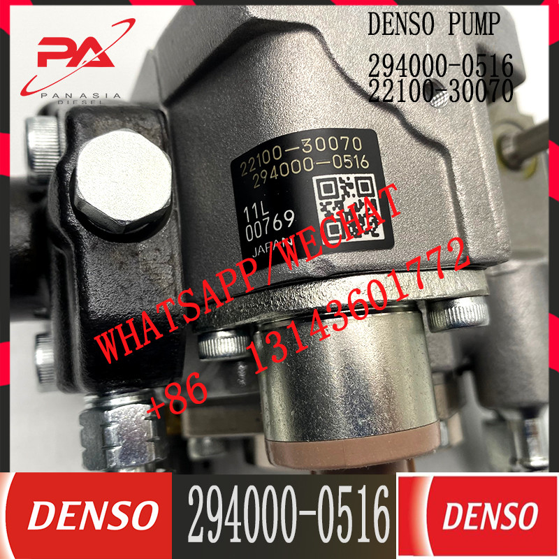 294000-0516 Diesel Common Rail Denso Fuel Pump 294000-0516 22100-30070 FOR TOYOTA 2KD-FTV