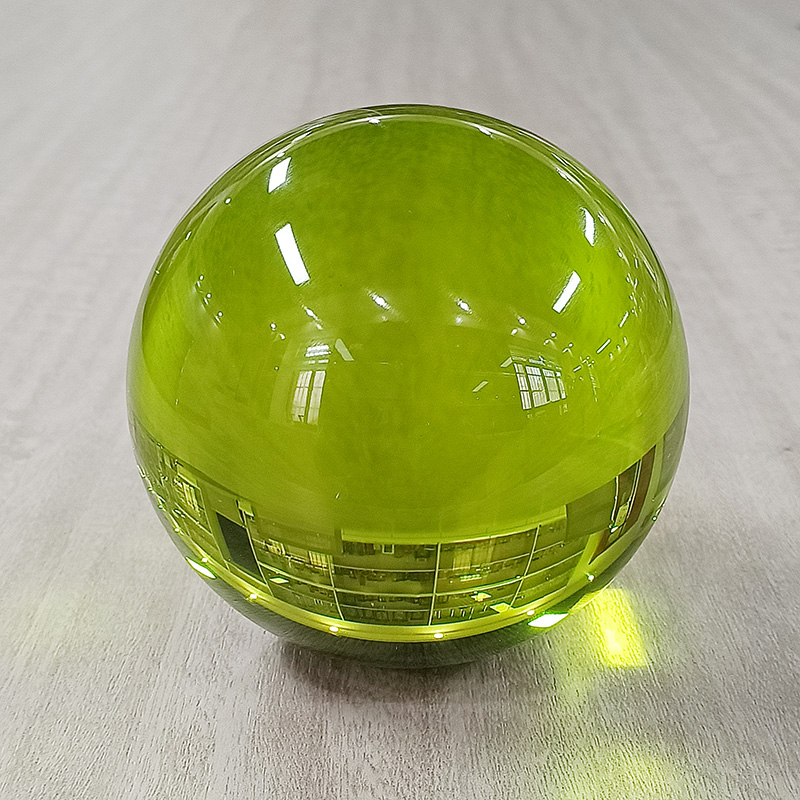 Clear Resin Ball Contact Juggling Ball 100mm 60mm 70mm 75mm OEM ODM