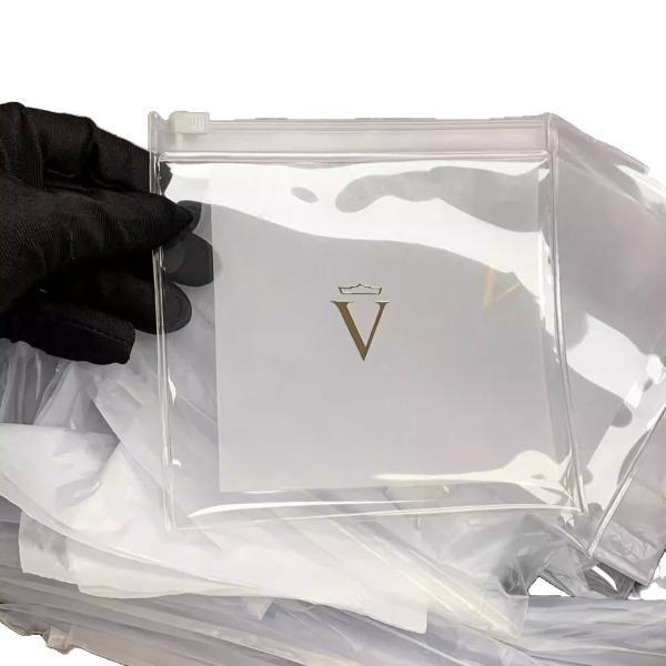 Biodegradable Anti-Oxidation Jewelry Storage Box Earring Earring Necklace Box Table-Mounted Earring Ring Transparent Storage Bag Artifact