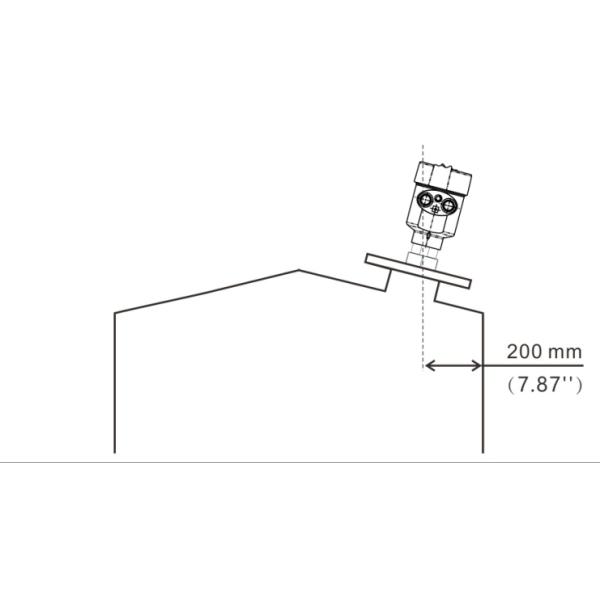 Highly Accurate Radar Level Meter With 120m Maximum Range For Industrial Applications