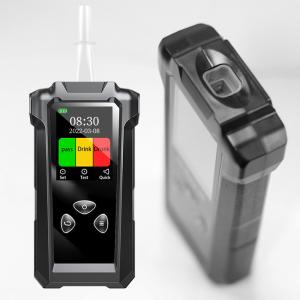 China Mr Black 6 Police Alcohol Breathalyzer Machine Instant Response Time wholesale