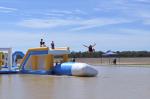 Greece Inflatable Aqua Park Equipment / Inflatable Commercial Water Park Toys