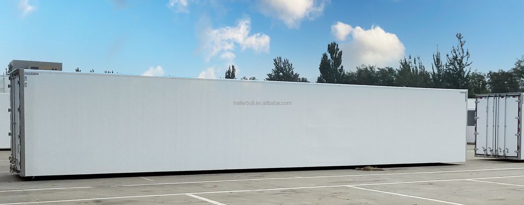 47FT 3 Axle Chill and Frozen Multi Temperature Refrigeration Truck Trailer with Thermoking Refrigeration Units for Fresh