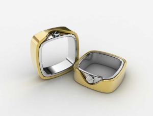 China Tagor Jewelry New Top Quality Trendy Classic 316L Stainless Steel Ring ADR1 wholesale