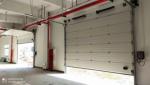 Aluminum Steel PU Foam Sandwich Panel Insulated Automatic Sectional Overhead