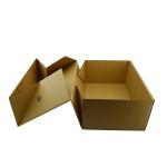 Nature Brown Custom Logo E flute Foldable Carton Box For Packing