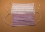 3 Layer Disposable Medical Dust Mask High Filtration Environmental Friendly