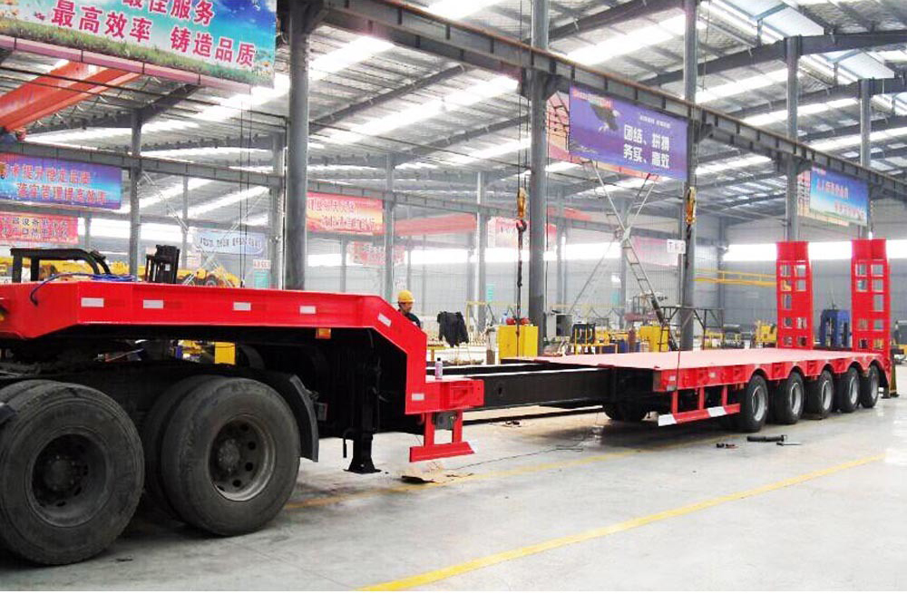 3000 ton Max Payload AOTONG TRAILER Semi Trailer for Large Tank Container Transport