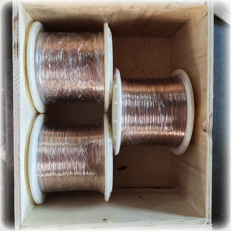 UNS C17200 Alloy 25 Beryllium Copper Wire Dia 0.4mm CuBe2