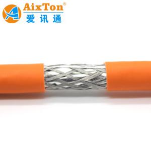 China Solid Copper Cat7 SFTP Ethernet Cable 500ft Blue PVC Sheathed SFTP LAN Communication Cable on sale