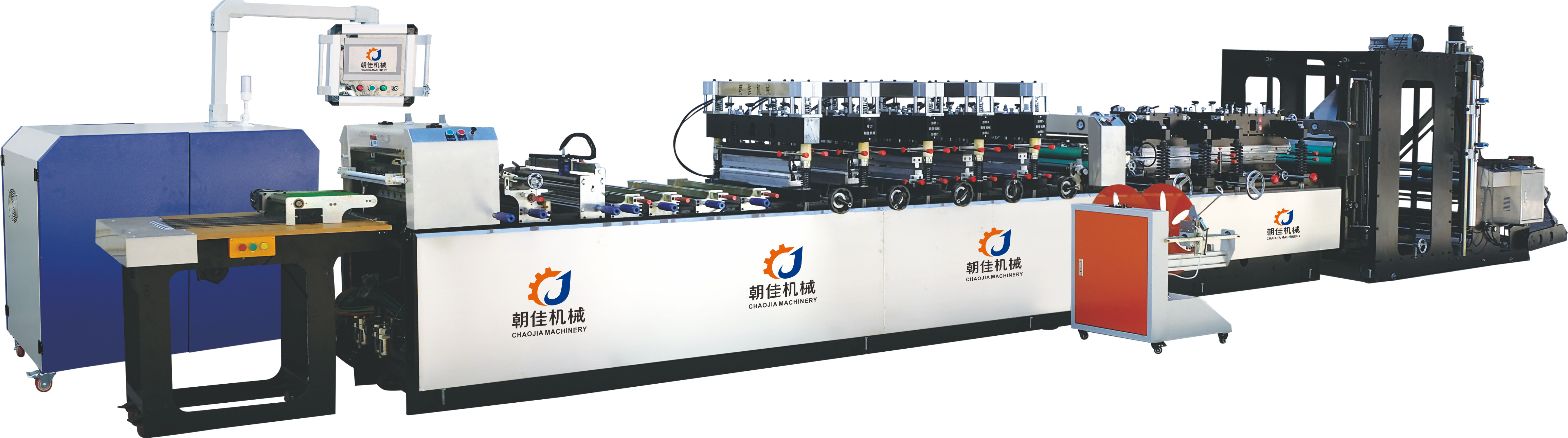 PLC Control 1000mm Shape Pouch Making Machine As Per Customer Need