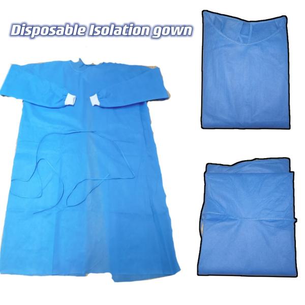 Disposable Surgical Gown Antistatic En1149 Comfortable Hypo Allergenic Style