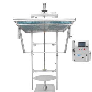 China Durable Construction 800mm Drip Test Equipment IPX1 IPX2 With Nut Screw Lifting wholesale