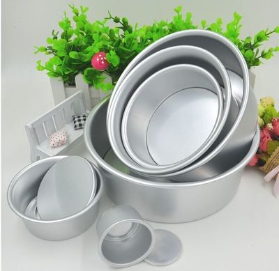 RK Bakeware China Foodservice NSF Hard Coat Loose Bottom Round Aluminum Cheesecake Pan Chiffon Cake Pan