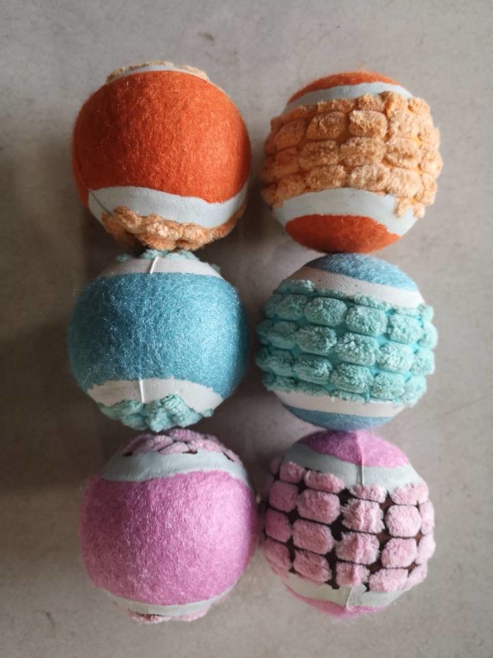 2019 custom logo dog ball toys