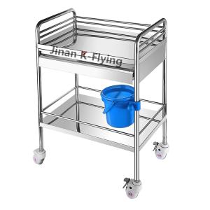 China Portable SUS 304 Medical Trolley Cart Anti Corrosion wholesale