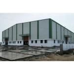 Glass Wool Insulated Steel Buildings Prefab Industrial Residential Steel Frame