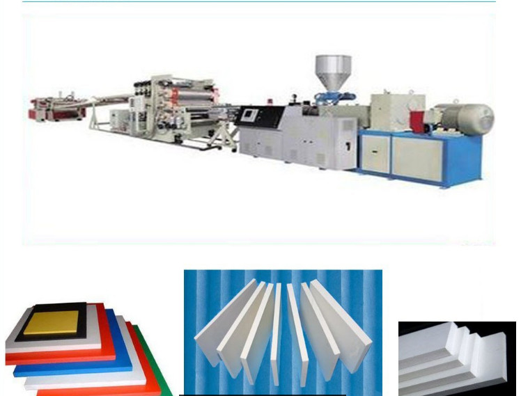 UPVC / PVC Single Screw Plastic Extruder Corrugated / Waved Roofing Sheets Machine