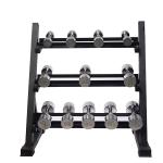 Strength Training Three Layer Dumbbell Rack Fitness Equipment Commercial