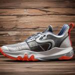 Custom Logo Trend Basketball Shoes Anti Odor Cloth Leather Upper