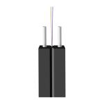 Indoor FTTH Flat Drop Fiber Optic Cable Single Mode 1 2 4 Core G657A1