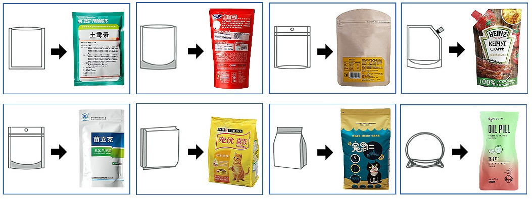 380V Liquid Plastic Pouch Sealing Machine 1950X1400X1520mm For Customized Packaging