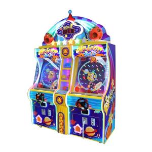 China Meteor Ball Ticket Redemption Arcade Machines 2 Players Blue Color wholesale