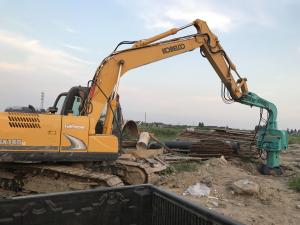 China Eco Friendly Construction Mini Excavator Vibro Pile Hammer wholesale