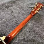 Custom Logo on Headstock, Solid Spruce OM Body Solid Rosewood Back Side Acoustic